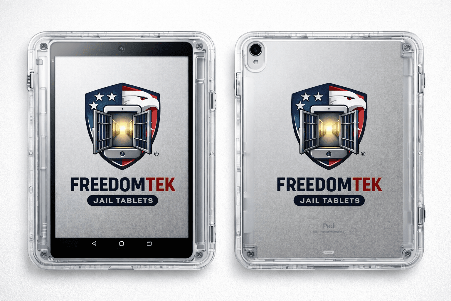 FreedomTek secure inmate tablet case
